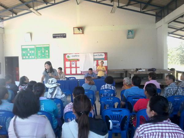 3. ลงพื้นที่เก็บข้อมูลตำบลวังหิน จังหวัดตาก วันที่ 19 พฤศจิกายน 2561 ณ ศาลาอเนกประสงค์หมู่บ้านพุสะแก ตำบลวังหิน อำเภอเมืองตาก จังหวัดตาก